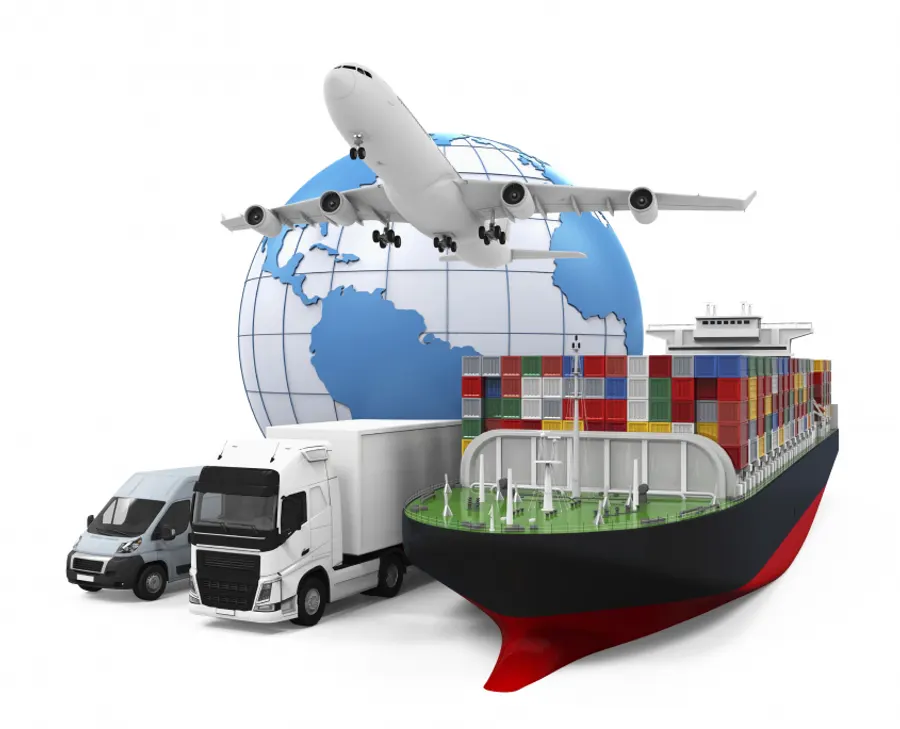 Container ship carrying freight to Ghana